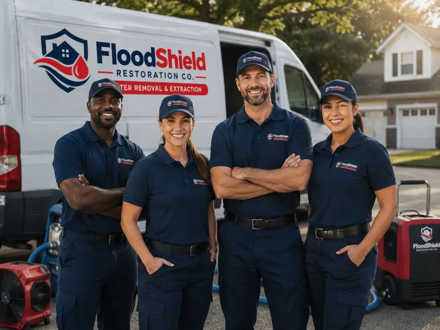Flood Damage Restoration company in Industry, PA